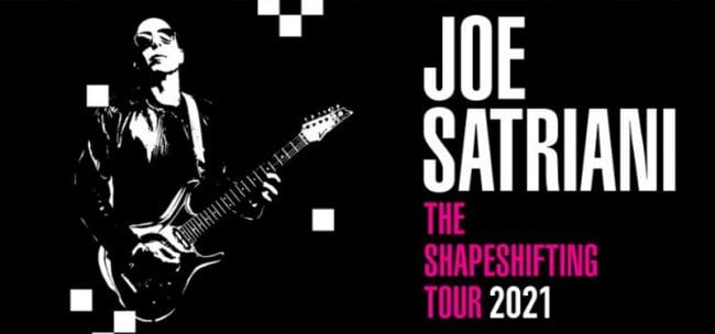 Joe Satriani tour 2021