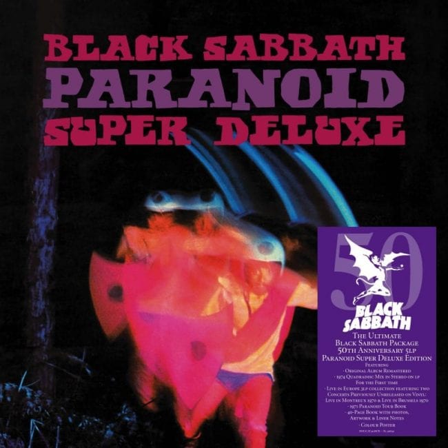 Black Sabbath Paranoid 50