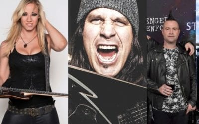 Aces High Chris Jericho, Nita Strauss és Phil Demmel előadásában