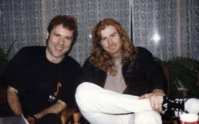 Dave Mustaine – Bruce Dickinson üzent neki a betegsége alatt