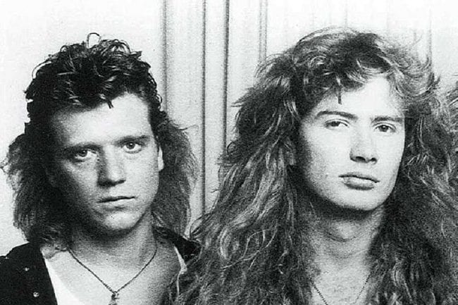 Megadeth 1987 - Dave Mustaine - Chris Poland