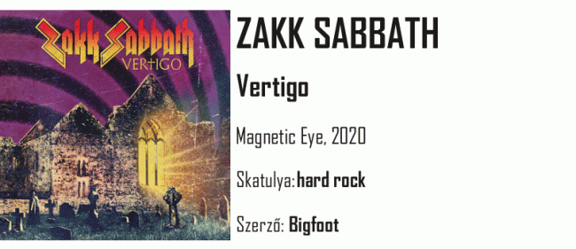 Egypercesek - Zakk Sabbath - Vertigo