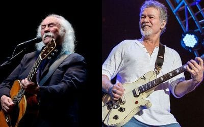 David Crosby bezzeg kiakasztotta Eddie Van Halen rajongóit