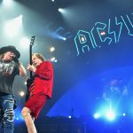 Angus Young Axl Rose