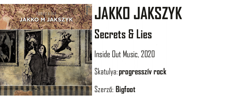 Egypercesek - Jakko Jakszyk - Secrets & Lies