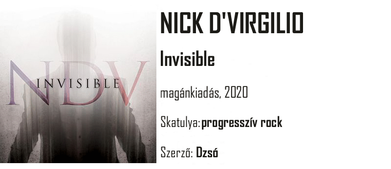 Egypercesek - Nick D'Virgilio - Invisible