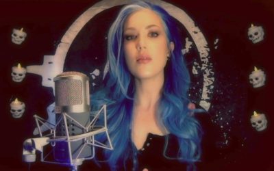 Alissa White-Gluz Queent énekel