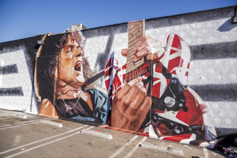 Eddie Van Halen Mural