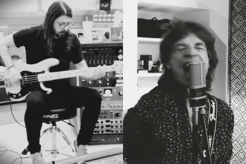 Mick Jagger - Dave Grohl
