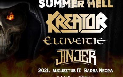 Pokoli nyári fesztivál a Kreatorral, az Eluveitie-vel és a Jinjerrel