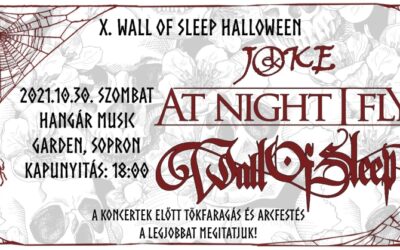 Ma este Halloween-buli a soproni Hangárban a Wall Of Sleeppel!