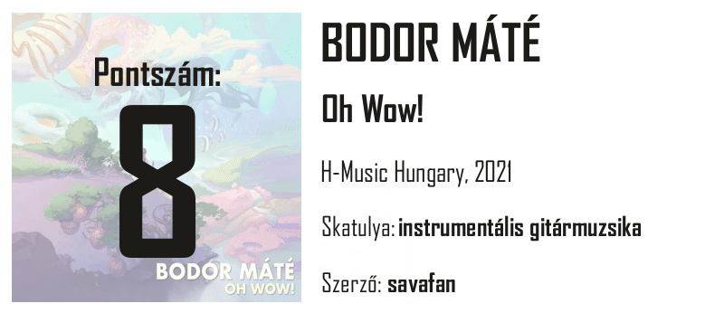 Egyperces - Bodor Máté - Oh Wow!