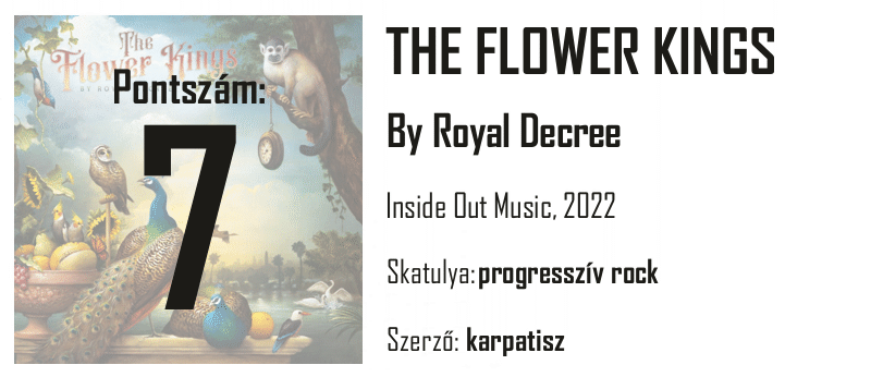 Egyperces - The Flower Kings - By Royal Decree