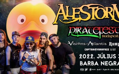 Kalózfesztivál Budapesten – Alestorm, Visions Of Atlantis, Rumproof