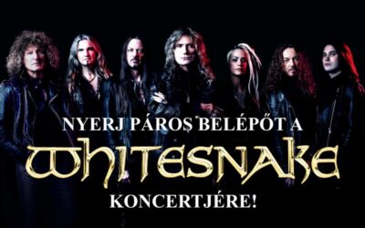 Whitesnake – Nyerj belépőt a zenekar budapesti koncertjére!