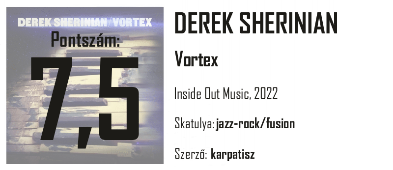 Egyperces - Derek Sherinian - Vortex