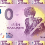 Phil Lynott és Rory Gallagher képe bankjegyen