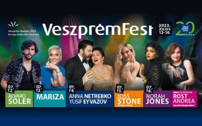 VeszprémFest 2023 – Jubileumi fesztivál nagy nevekkel