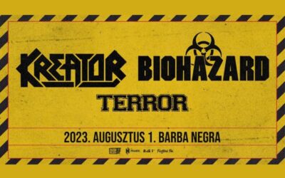 Kreator, Biohazard, Terror – Thrash / hardcore minifeszt a Barba Negrában!