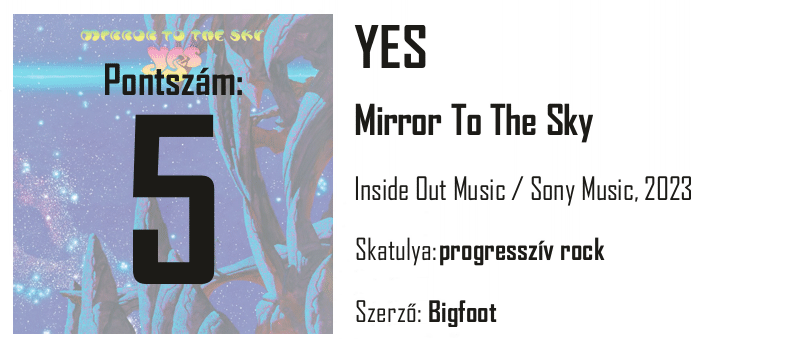 Egyperces - Yes - Mirror To The Sky
