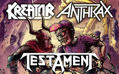 Kreator, Anthrax, Testament – Decemberi thrash metal őrület a Barba Negrában