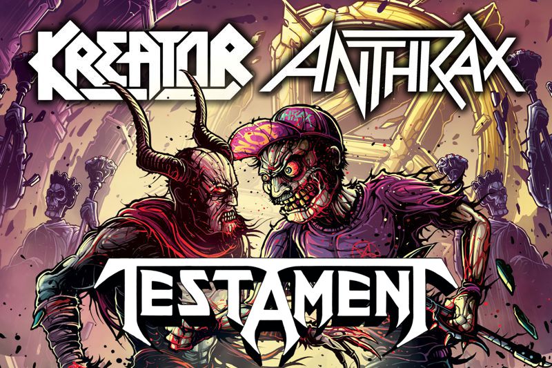 Kreator, Anthrax, Testament – Decemberi thrash metal őrület a Barba Negrában