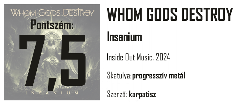 Whom Gods Destroy - Insanium - Egyperces
