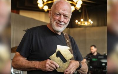 David Gilmour új albuma vezeti a brit albumlistát