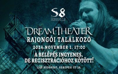 Dream Theater rajongói találkozó a koncert napján