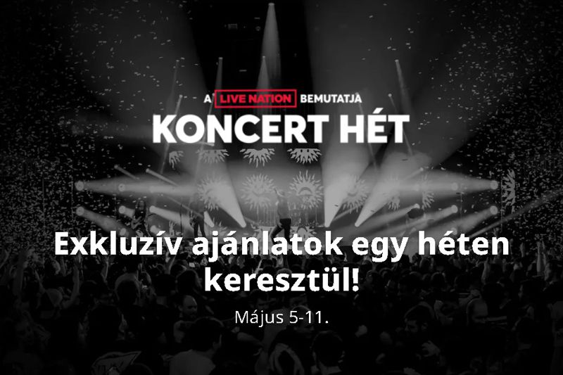 Állítsd össze kedvenceidből a saját nyári koncertsorozatodat!