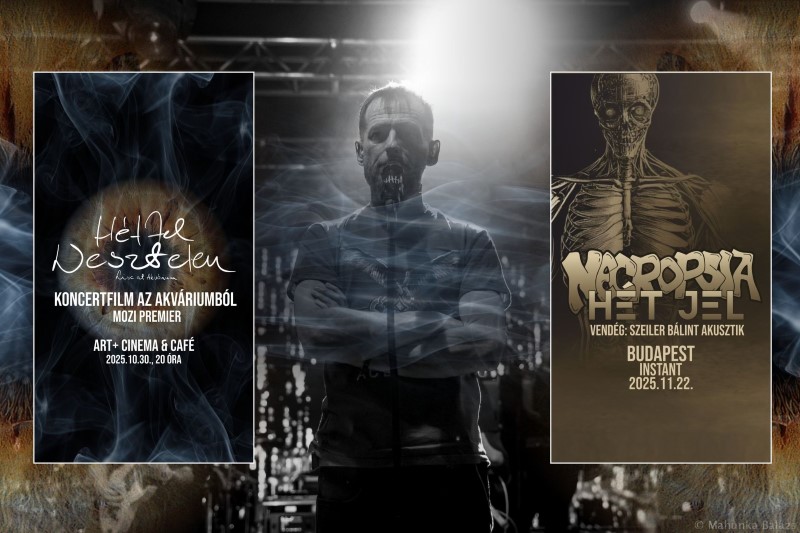 Hét Jel – Koncert a mozivásznon és az Instantban