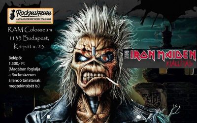 Iron Maiden-kiállítás a Rockmúzeumban