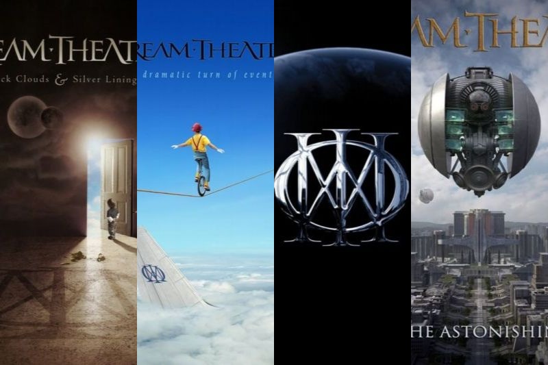 Dream Theater – Négy album átlátszó vinylen