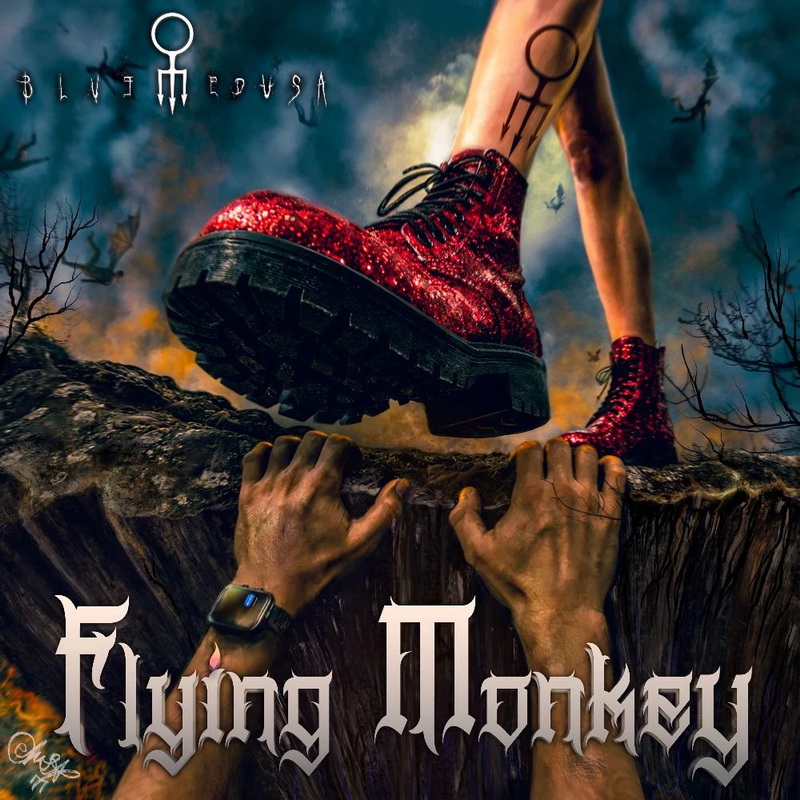 Blue Medusa Flying Monkey