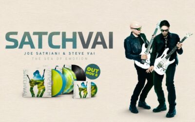 SATCHVAI – Elszabadult a káosz: új dallal jelentkezett Joe Satriani és Steve Vai