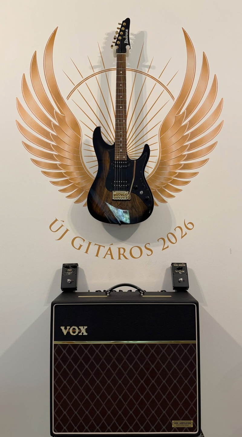 Új Gitáros 2026 nyeremények