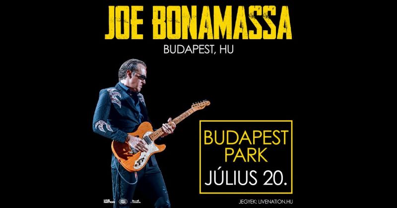 Joe Bonamassa Budapest park